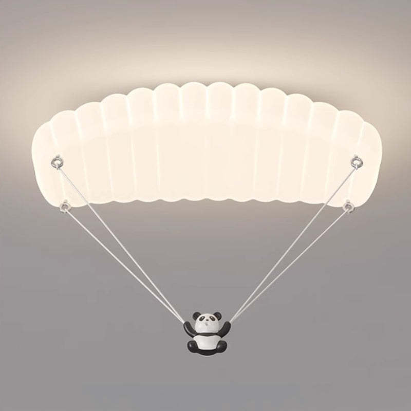 Cartoon Children's Light Parachute Ceiling Light Eye-protection Lamp