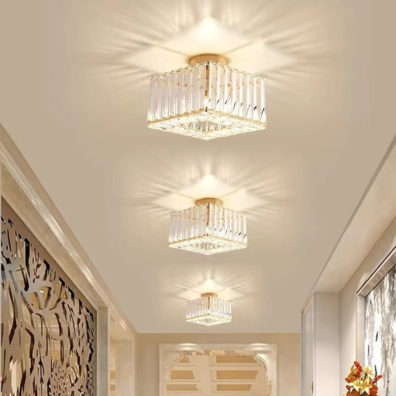 Crystal Light Luxury Home Decoration Home Light Surface Decoration Creative Balcony Light