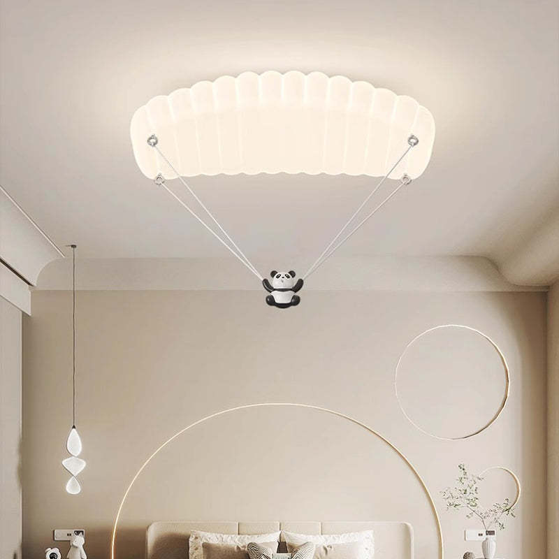 Cartoon Children's Light Parachute Ceiling Light Eye-protection Lamp