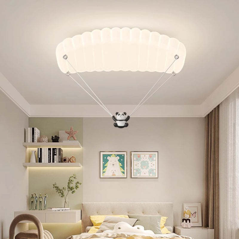 Cartoon Children's Light Parachute Ceiling Light Eye-protection Lamp